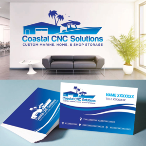 Logo-Design von geni für Coastal CNC Customs | Design: #27346666