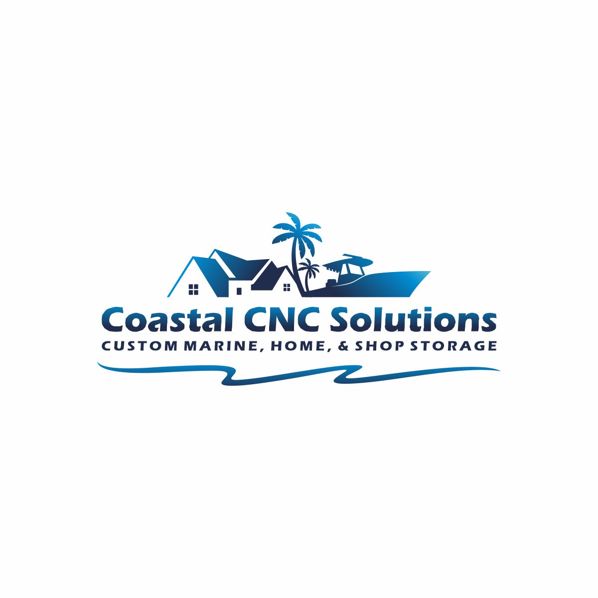 Logo Design by Ashani Bhattacharya for Coastal CNC Customs | Design #27345134
