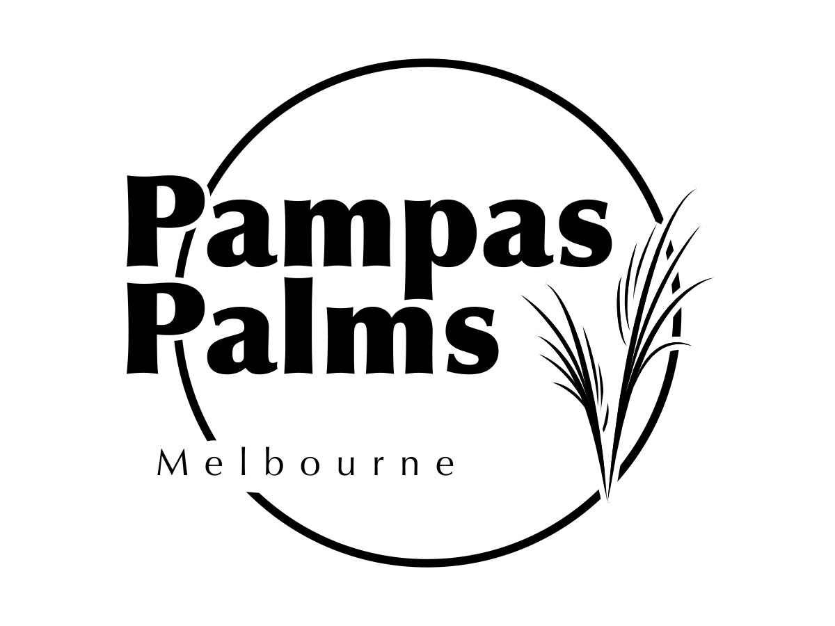 Logo Design by jack.grant52 for Pampas Palms Melbourne  | Design #27370117