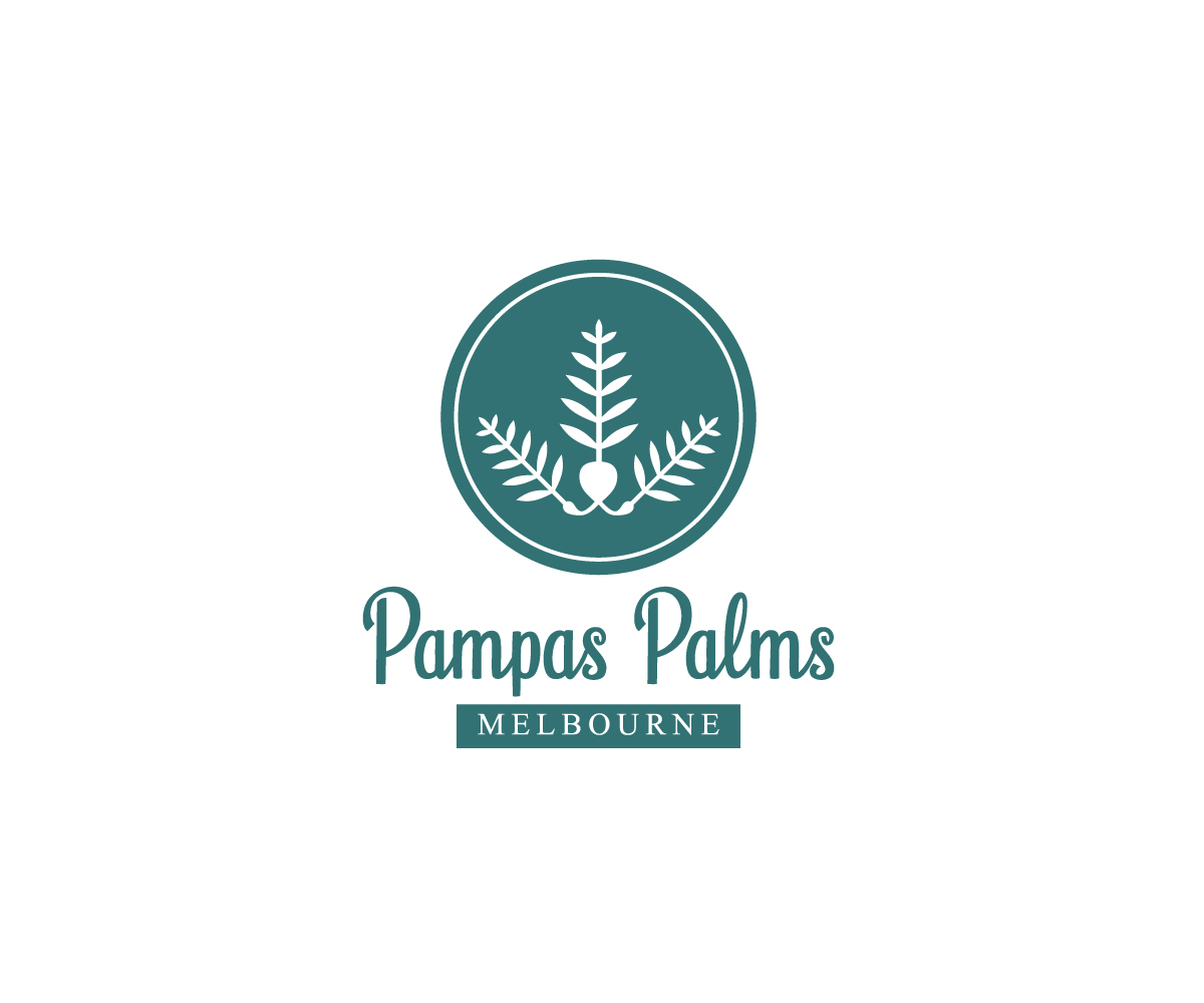Logo-Design von ganustudio für Pampas Palms Melbourne  | Design #27376915