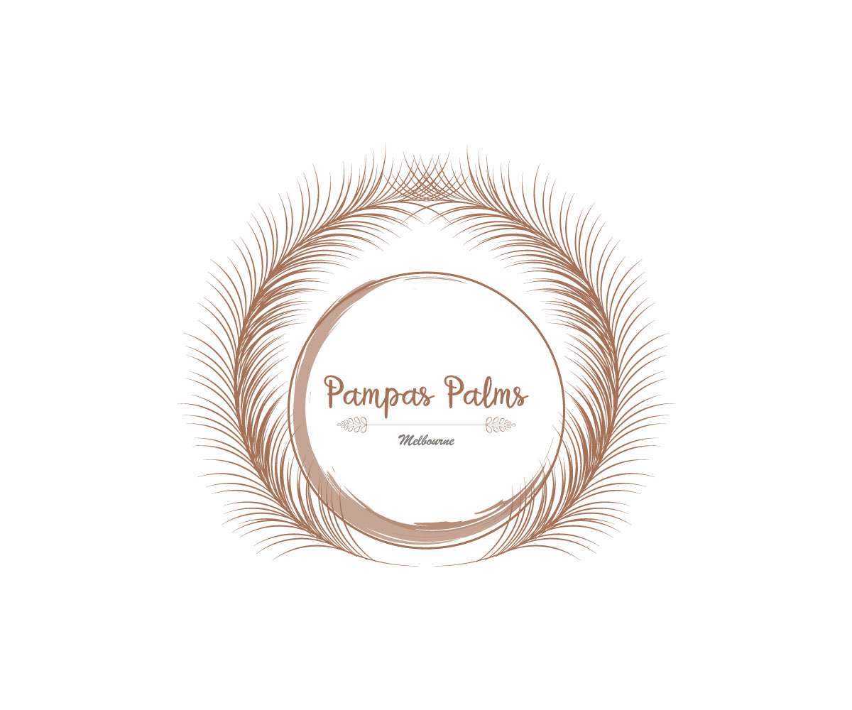 Logo Design by anukulbroma 2 for Pampas Palms Melbourne  | Design #27345176