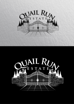 Quail Run Estate | Logo Design by blue eye