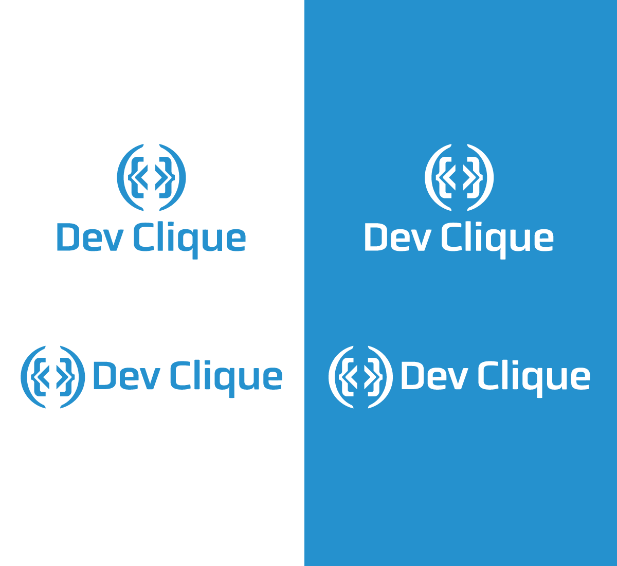 Logo Design by Mario for Dev Clique | Design #27356162