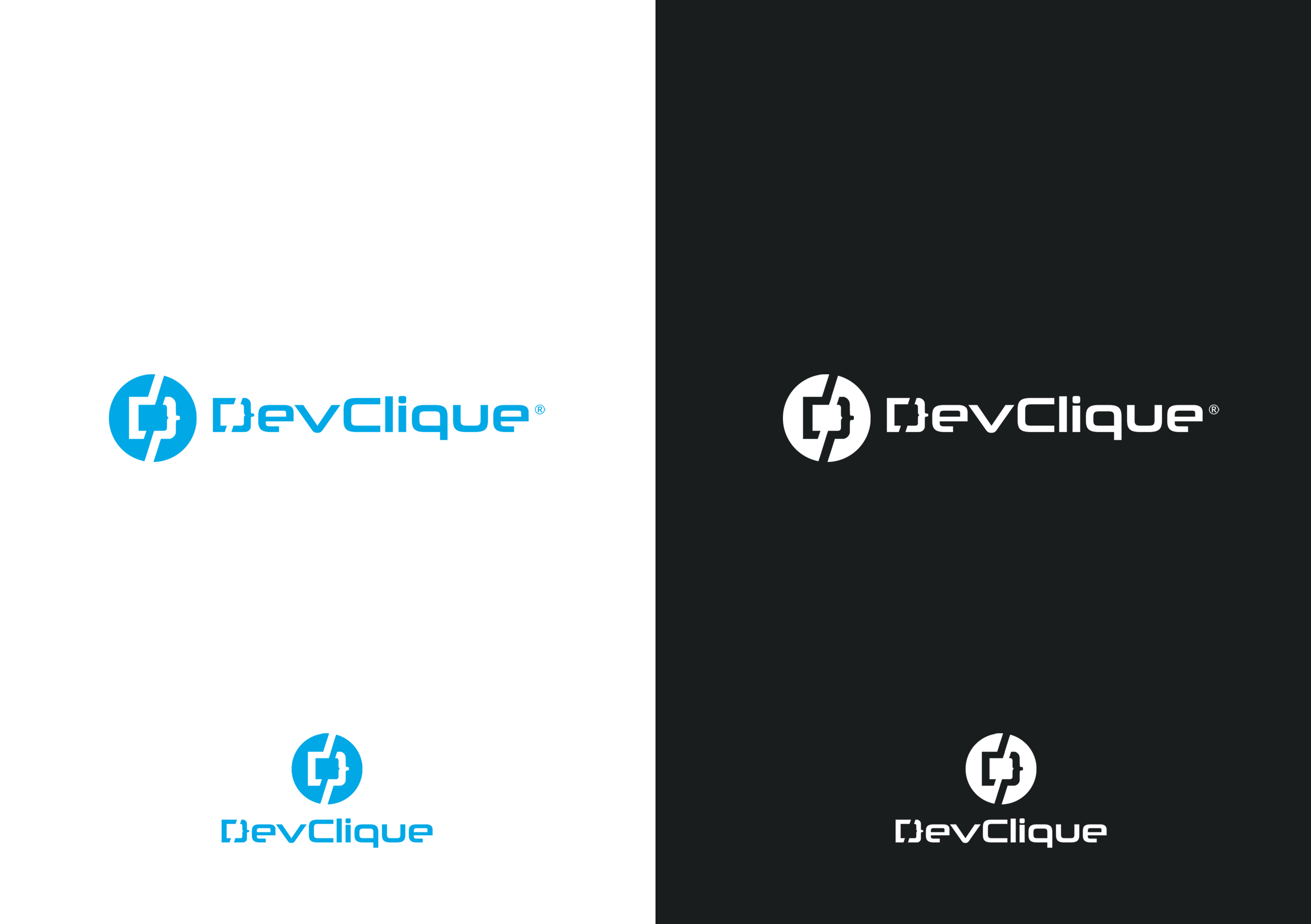 Logo Design by christianpoetoe for Dev Clique | Design #27359393