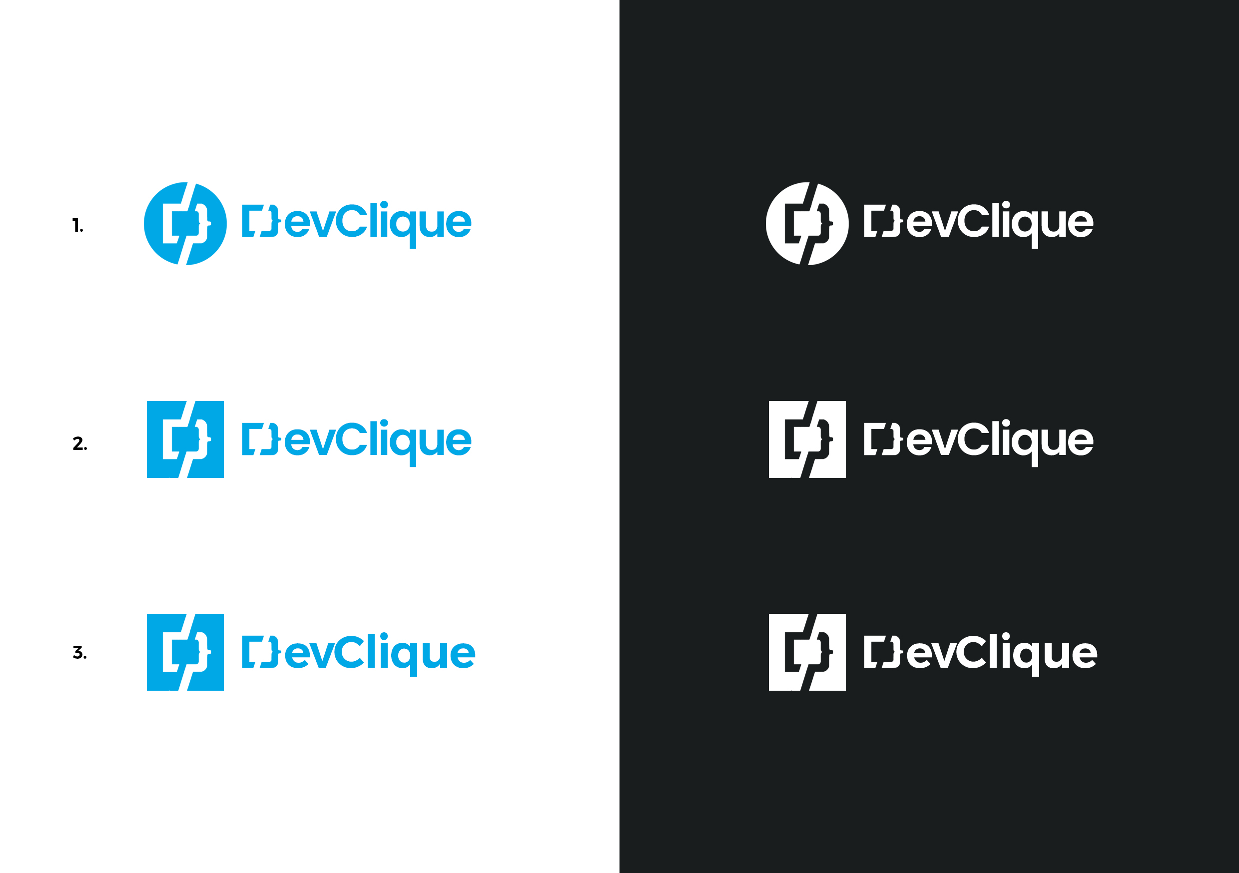 Logo Design by christianpoetoe for Dev Clique | Design #27359893