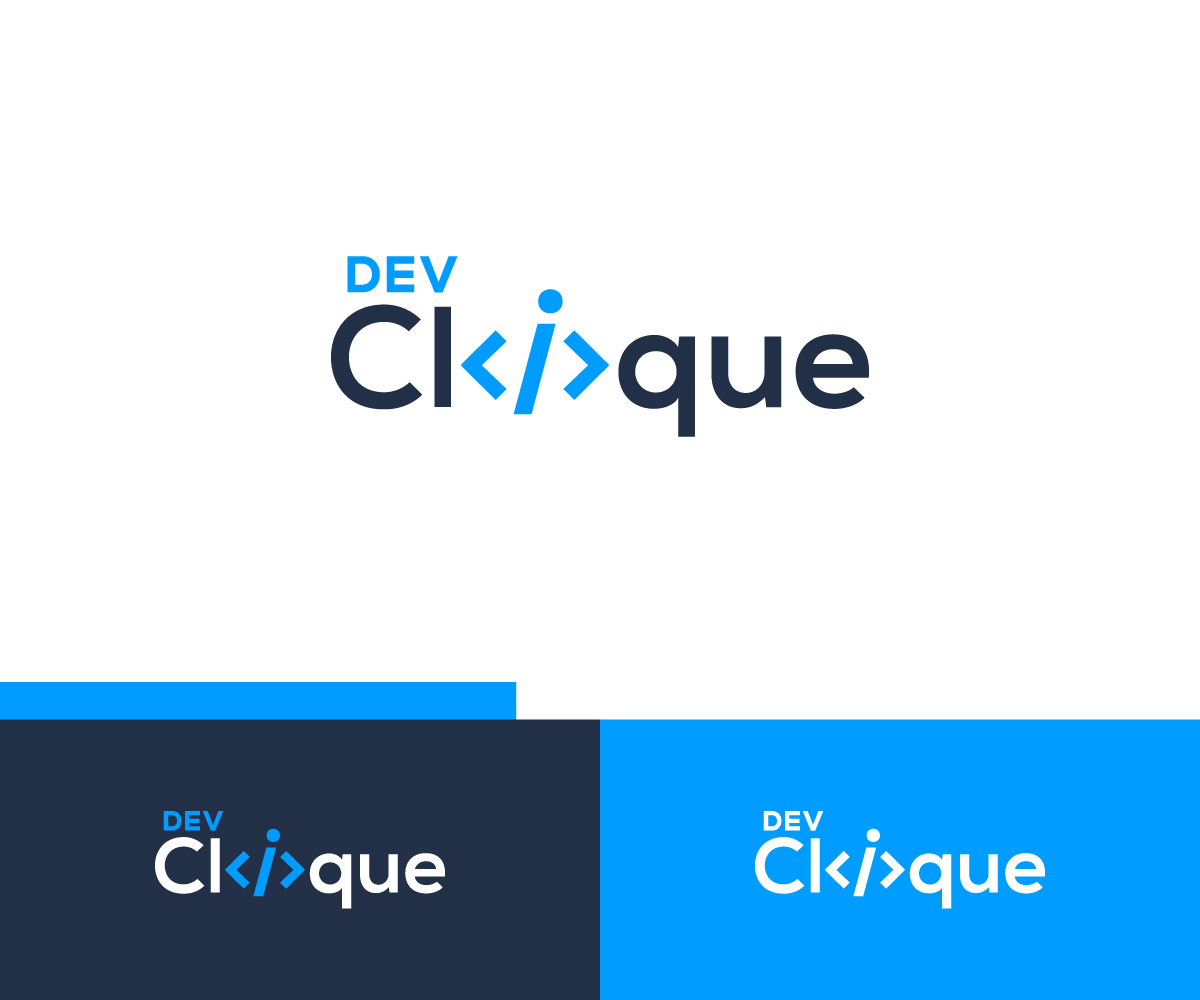 Logo Design by ecorokerz for Dev Clique | Design #27350453