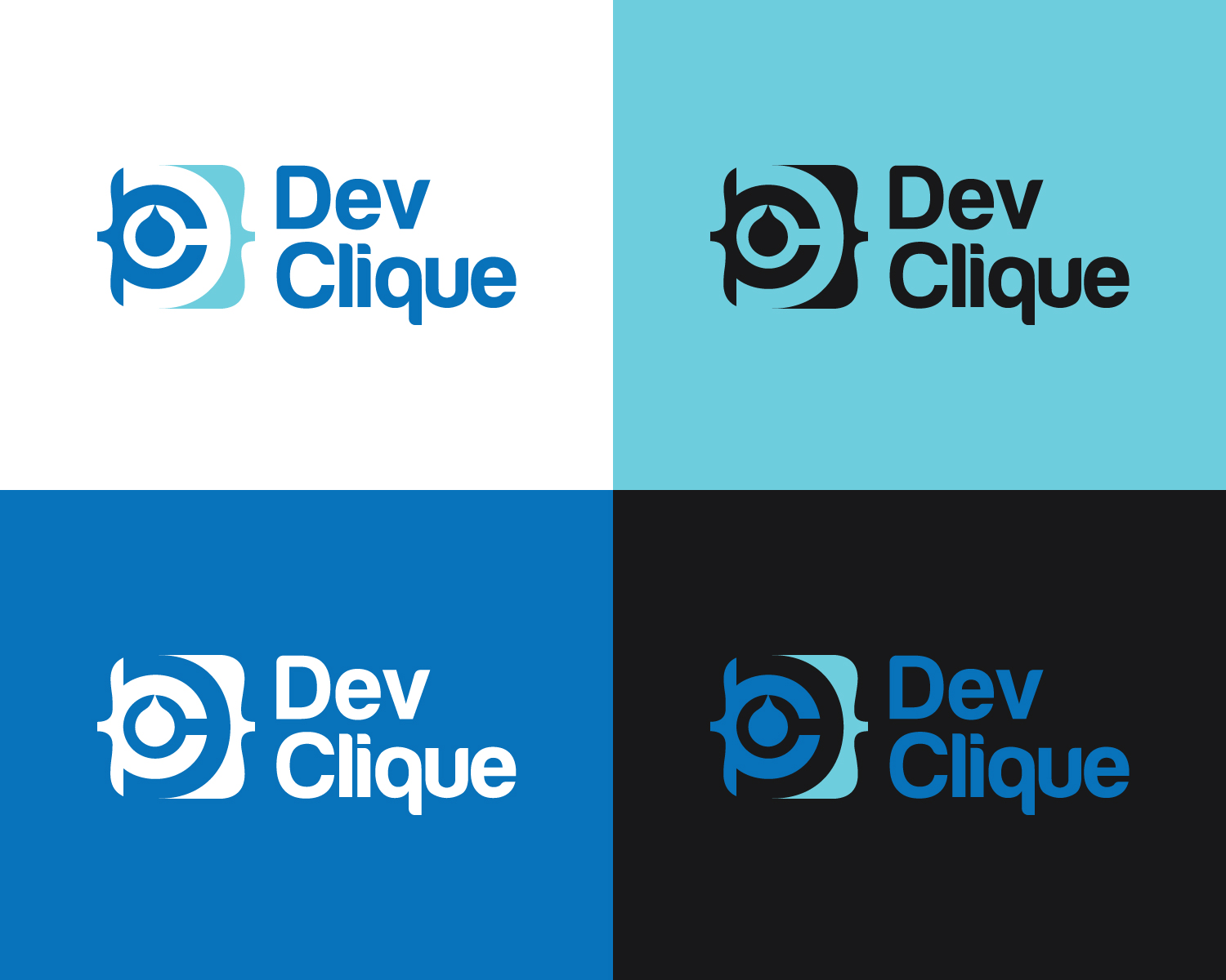 Logo Design by MAWBM for Dev Clique | Design #27355610