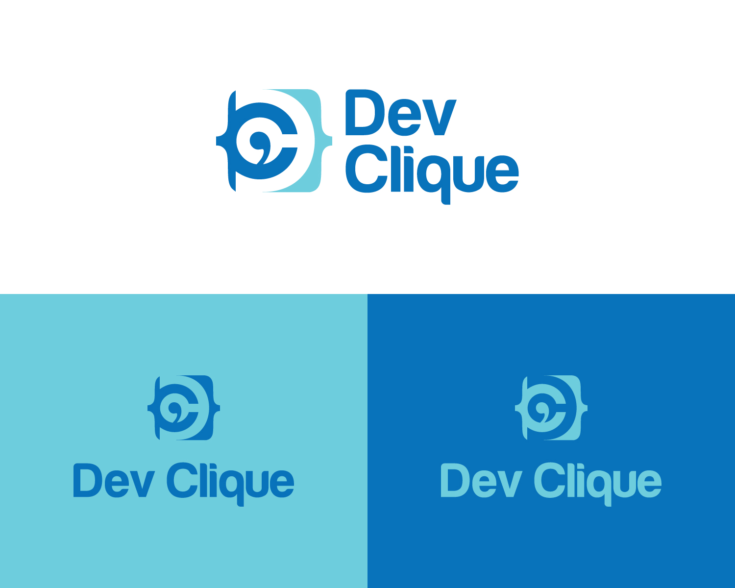 Logo Design by MAWBM for Dev Clique | Design #27355643
