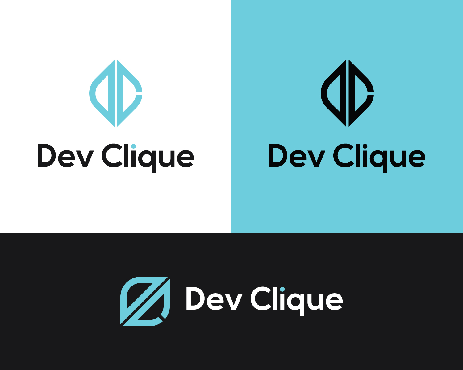 Modern, Bold, websites Logo Design for Dev Clique by MAWBM | Design ...