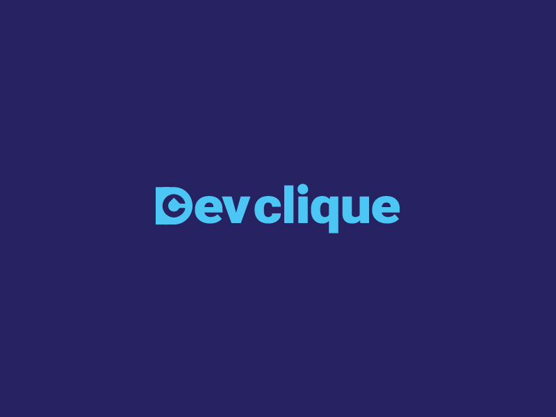 Logo Design by Multiart for Dev Clique | Design #27376864