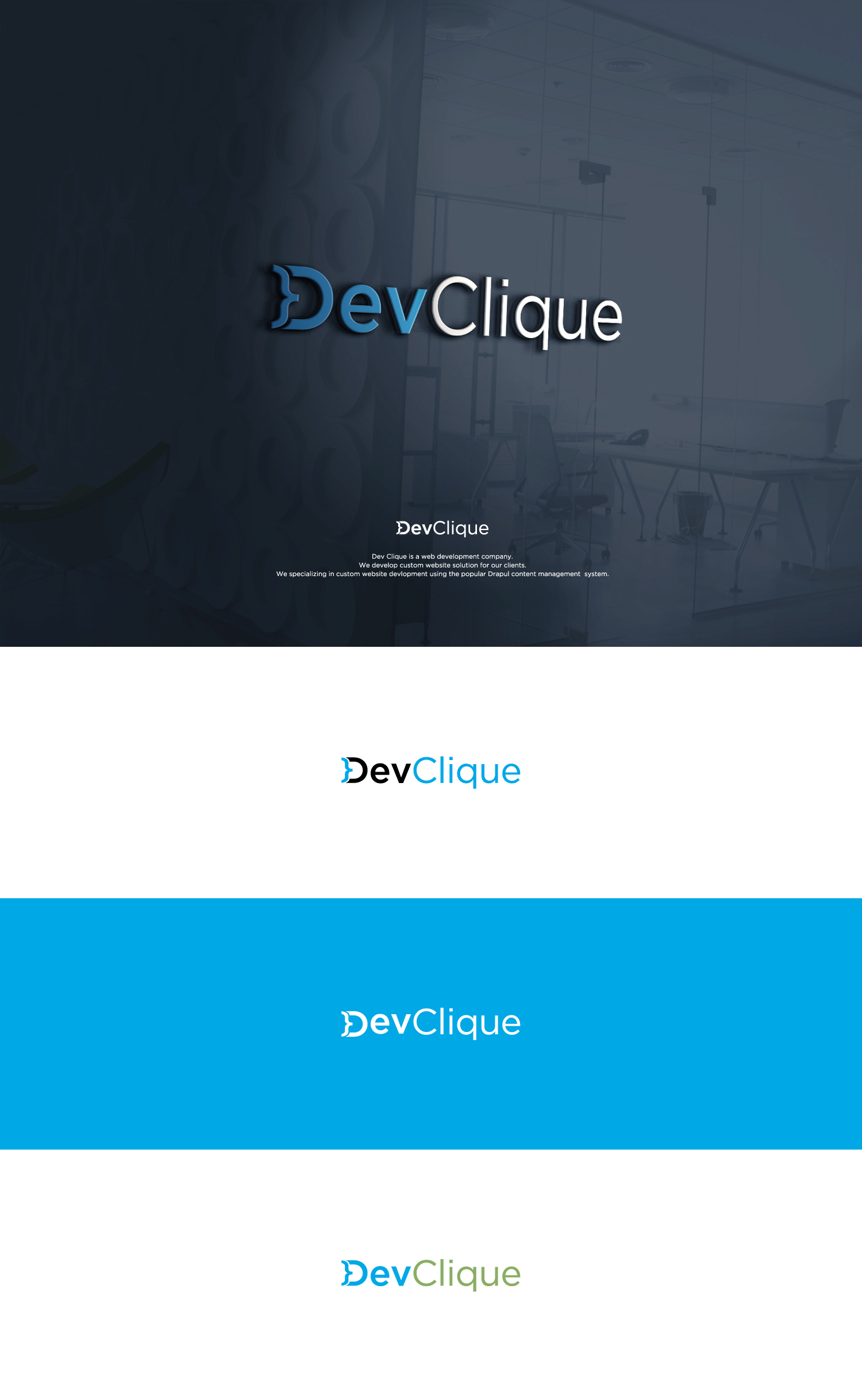 Logo Design by Art Punk for Dev Clique | Design #27348902