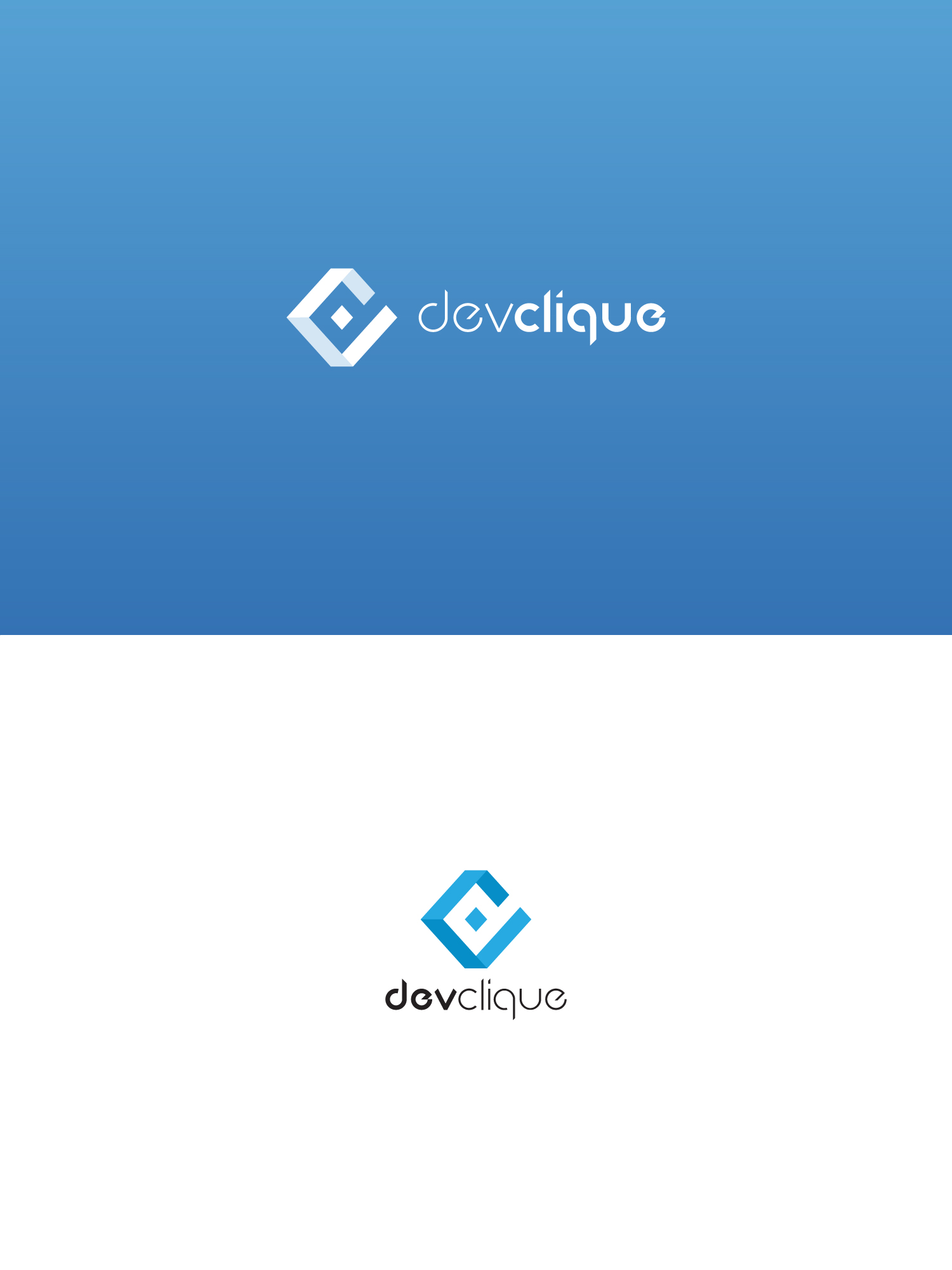 Logo Design by Art Punk for Dev Clique | Design #27358290