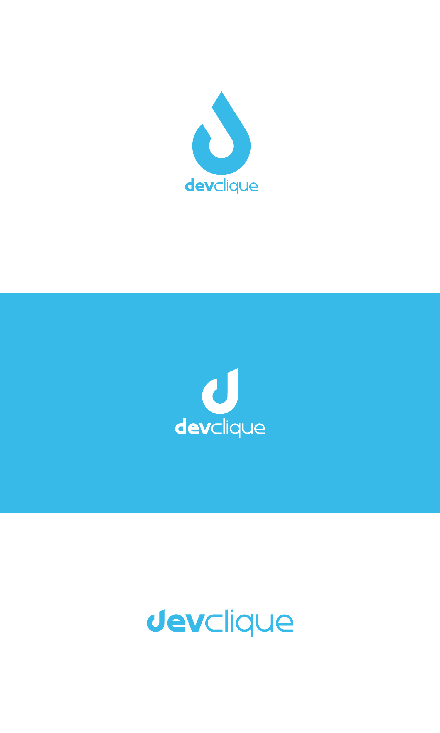 Logo Design by Art Punk for Dev Clique | Design #27367671