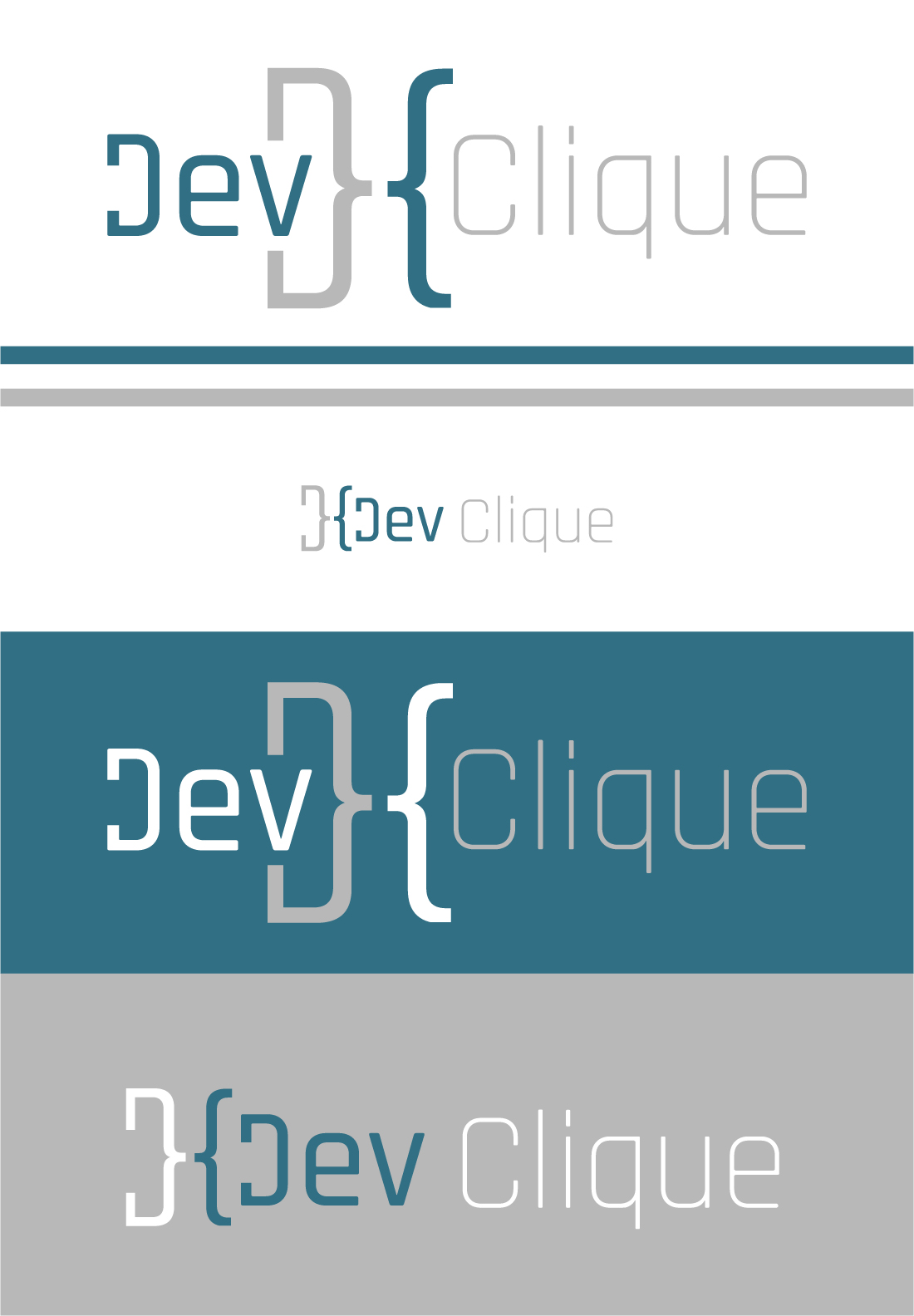 Logo Design by Kuntal Kundu for Dev Clique | Design #27384385