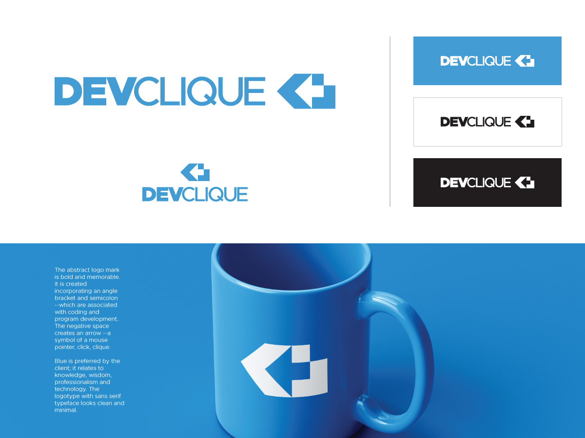 Design de Logo par Sunilc pour Dev Clique | Design #27364535