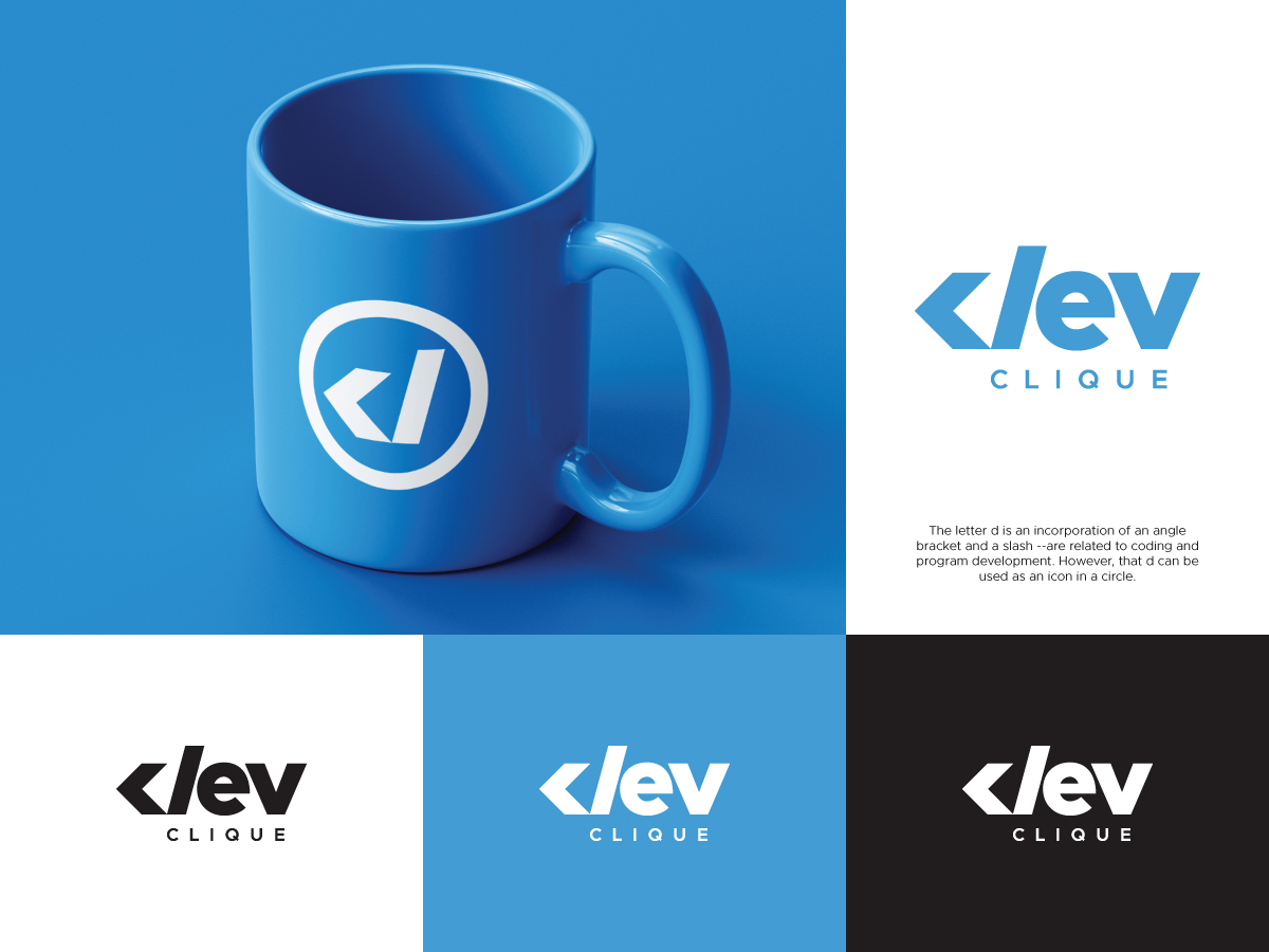 Logo Design by Sunilc for Dev Clique | Design #27368656