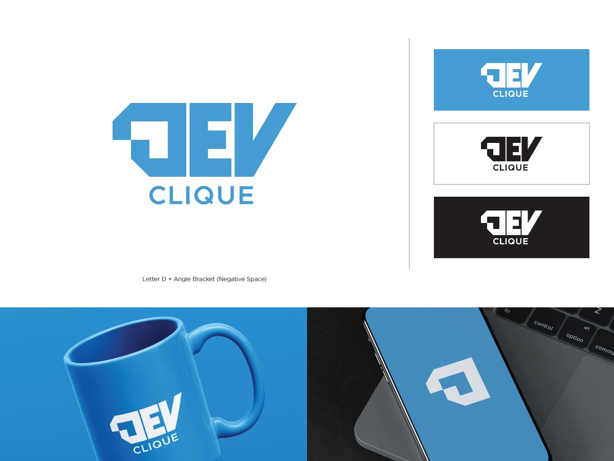 Logo Design by Sunilc for Dev Clique | Design #27382005