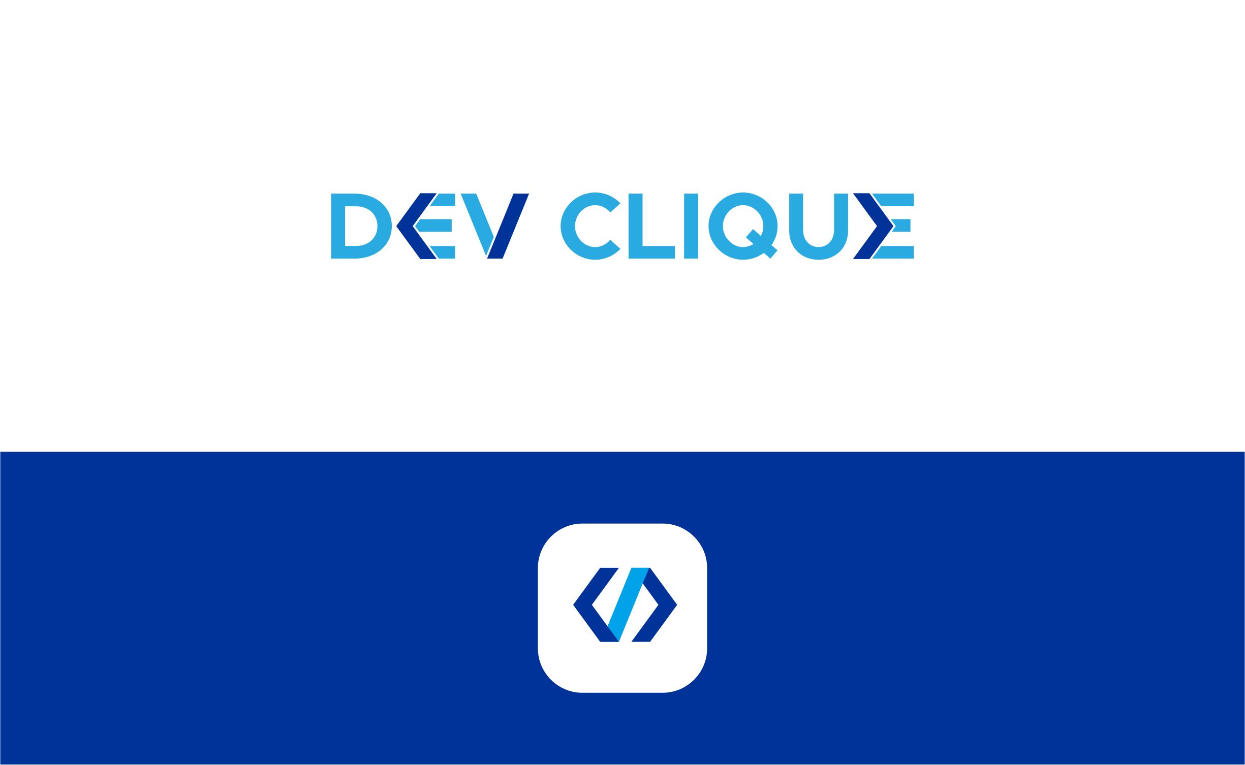 Diseño de Logo por RAN MEI JS para Dev Clique | Diseño #27368127