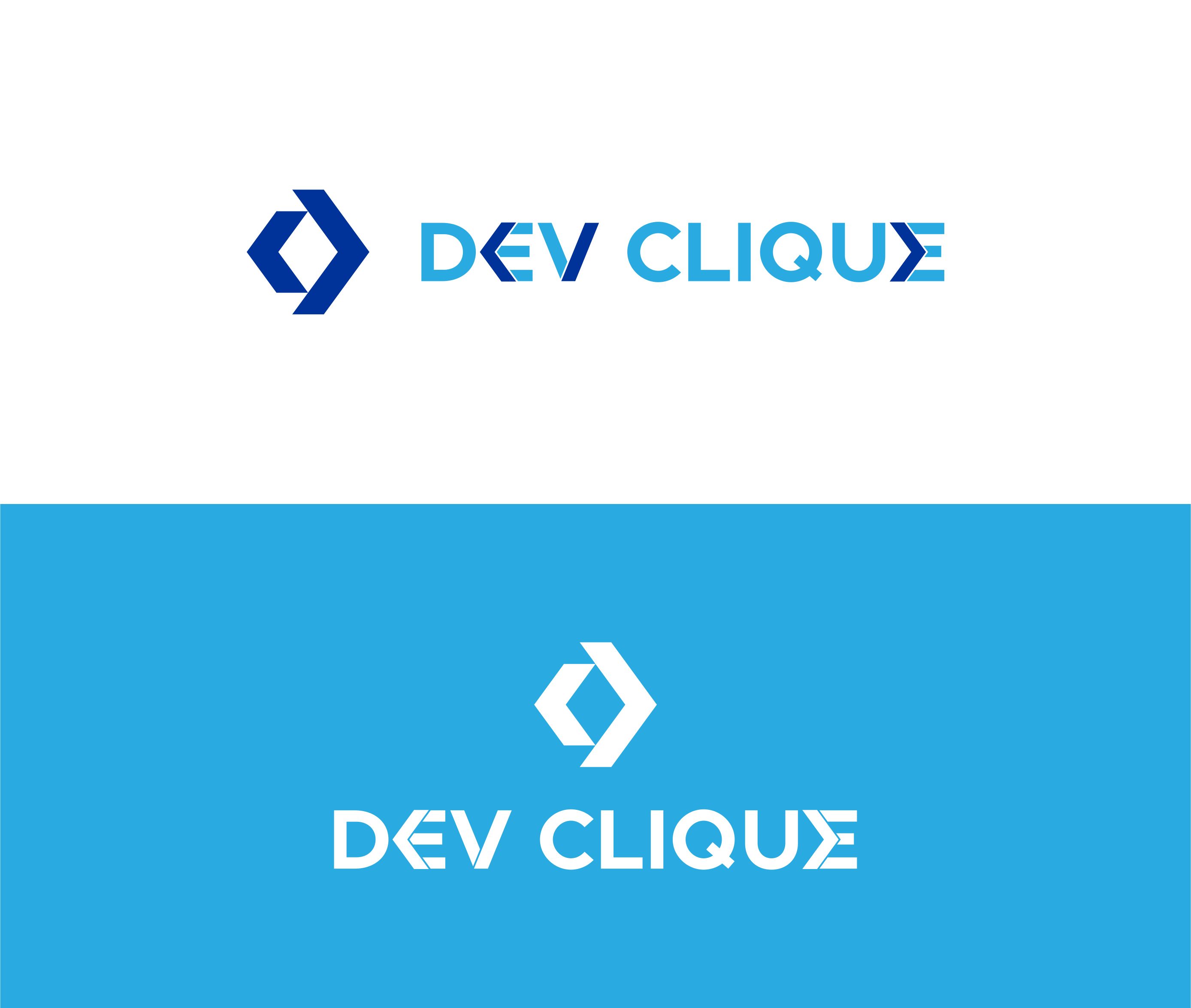 Logo Design by RAN MEI JS for Dev Clique | Design #27368223