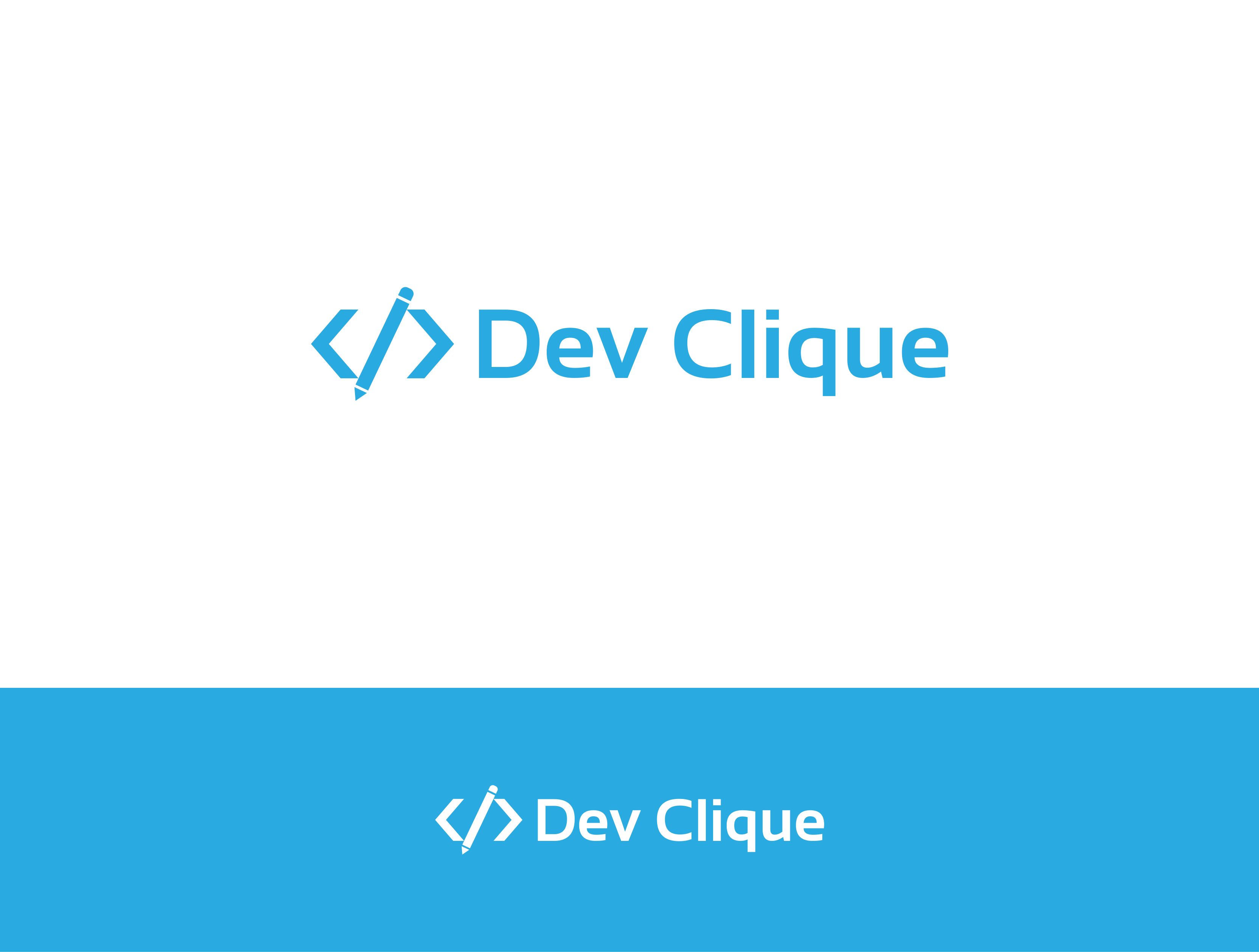 Logo Design by RAN MEI JS for Dev Clique | Design #27384316
