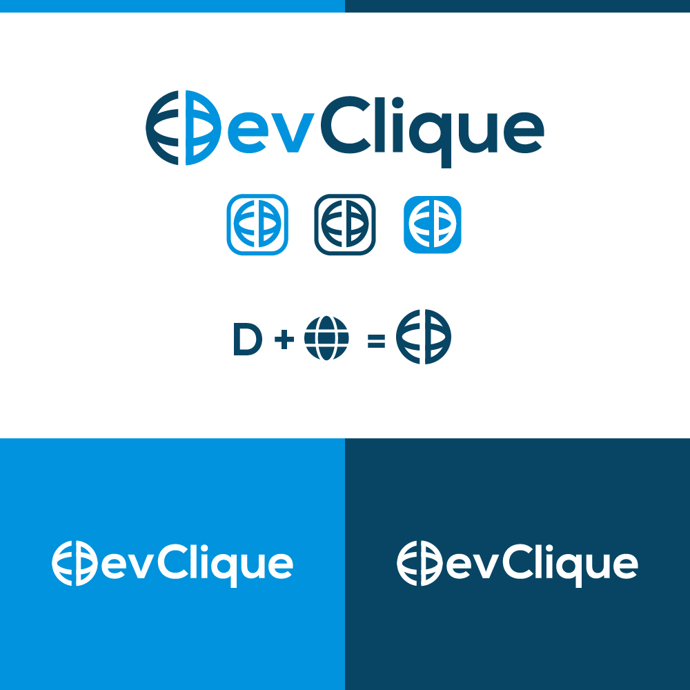 Logo Design by AlphabetZero.co.uk for Dev Clique | Design #27379317
