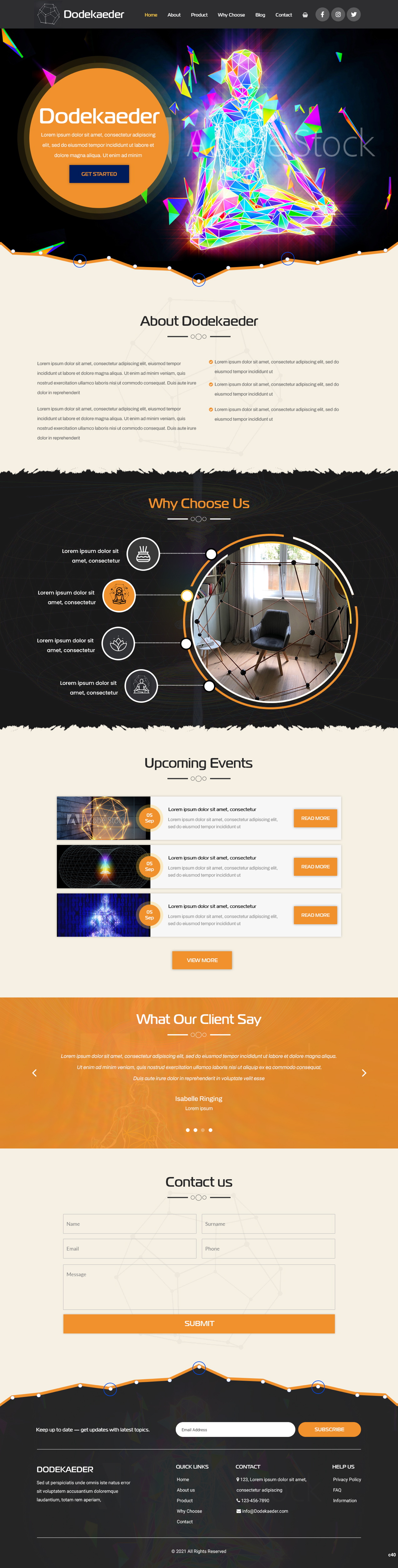 Wordpress Design by pb for Christian Wieser | Design #27357614