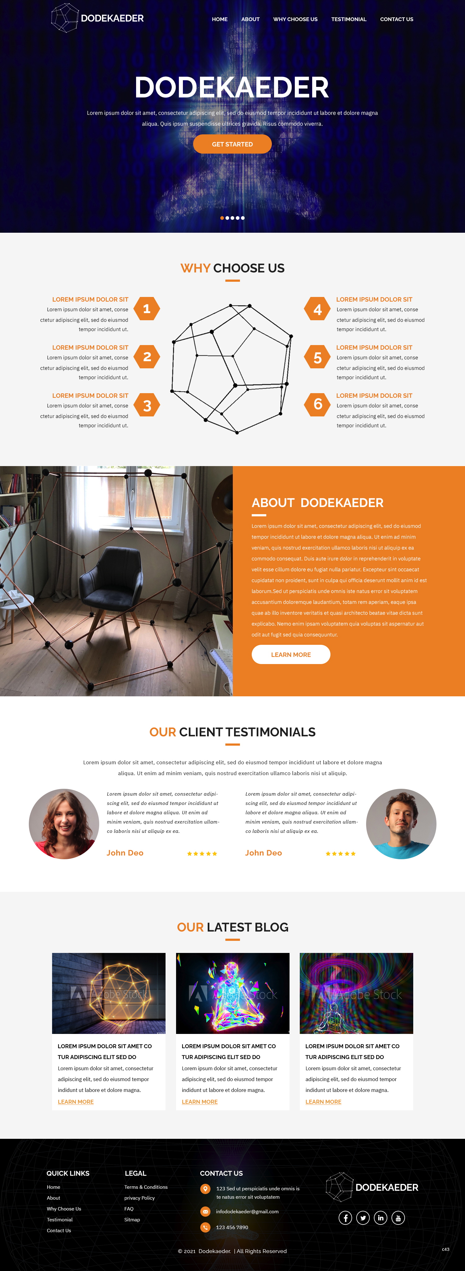 Wordpress Design by pb for Christian Wieser | Design #27357624