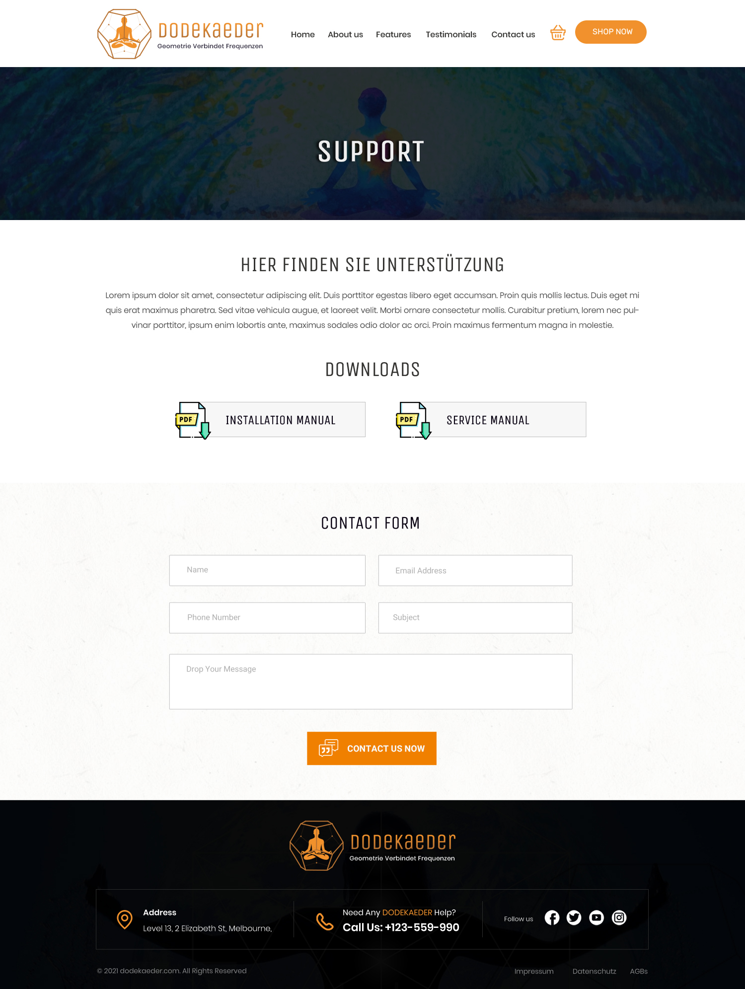Wordpress Design by WebPixel for Christian Wieser | Design #27381842