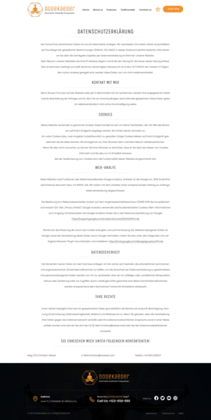 Design Wordpress par WebPixel pour Christian Wieser | Design : #27381844