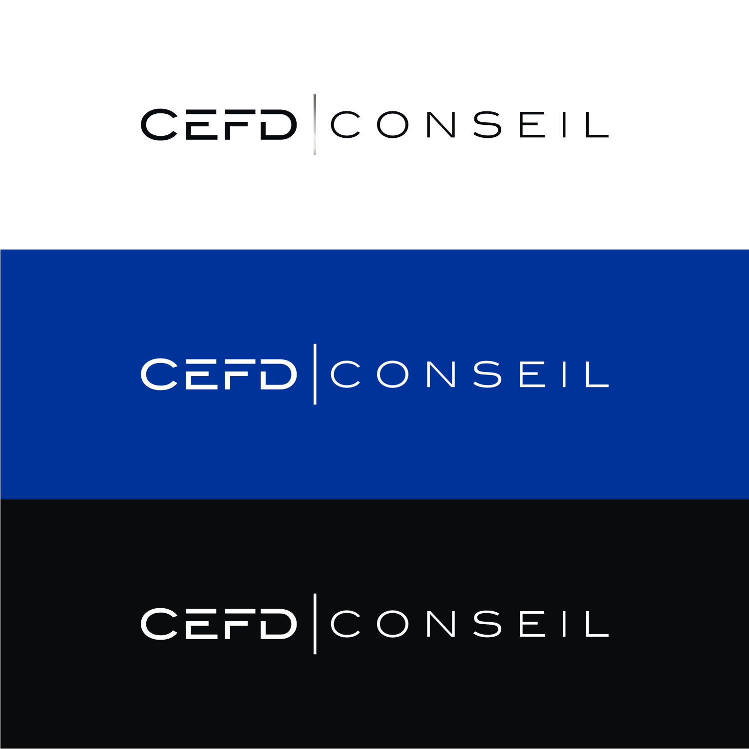 Logo Design by R16 for CEFD CONSEIL | Design #27348952