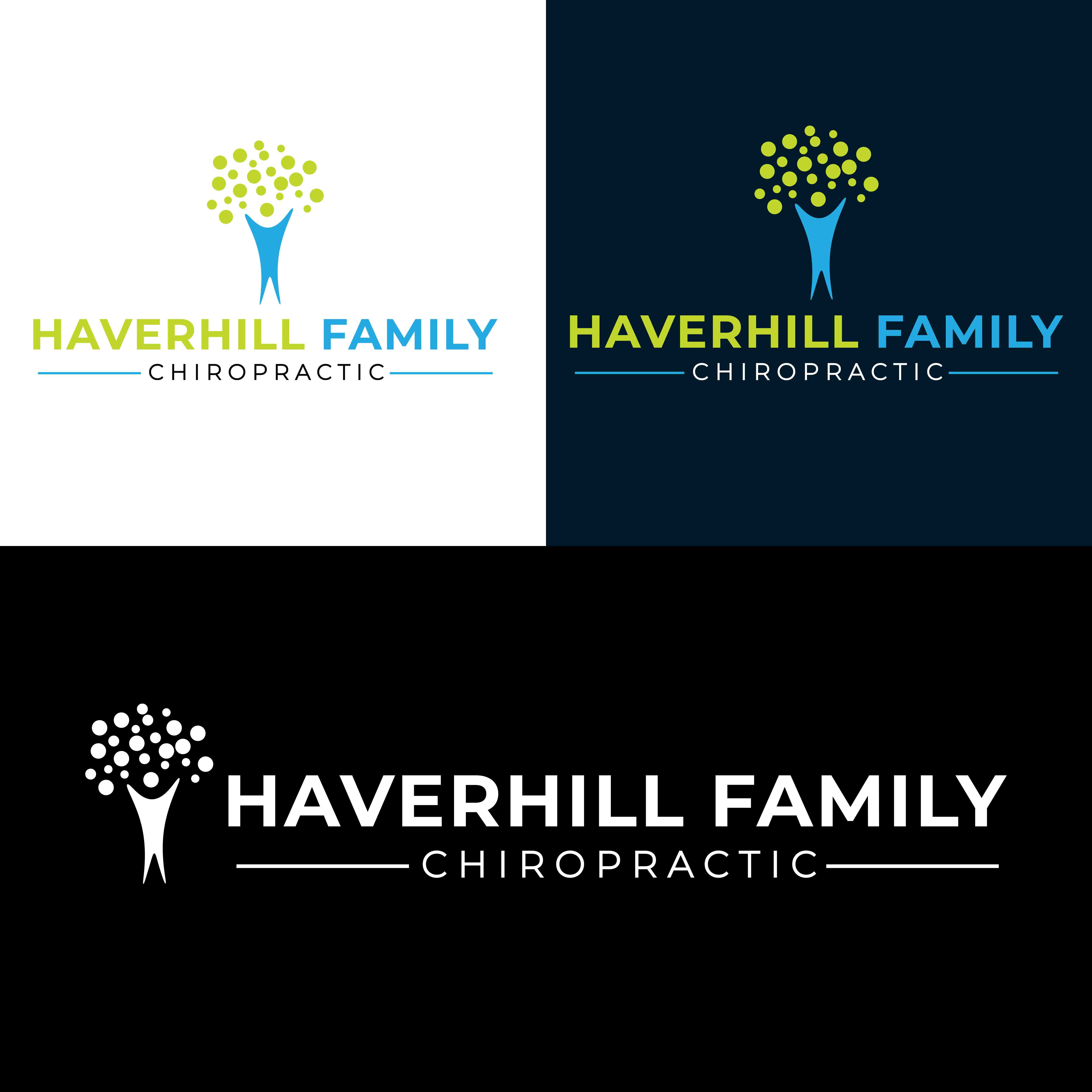 Logo-Design von ILLUSTRATOR PRO für Haverhill Family Chiropractic | Design #27385848