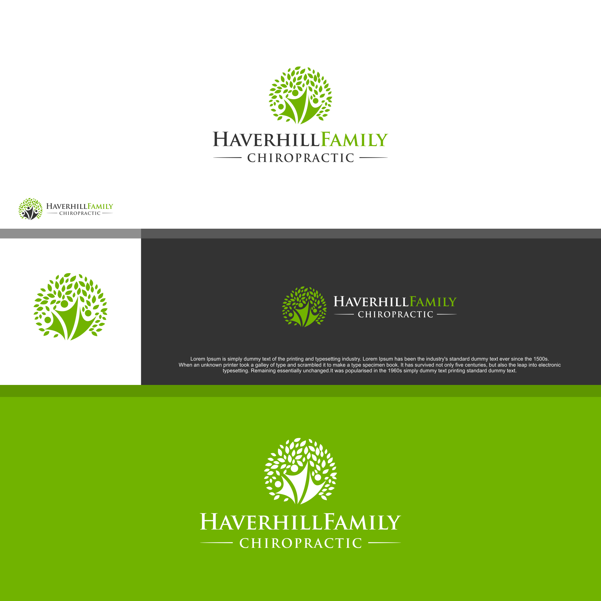 Logo Design by mOuntase for Haverhill Family Chiropractic | Design #27351159