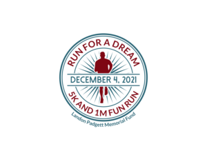 Run For a Dream 5K and 1M Fun Run | December 4, 2021 | Logo Design by BNdesigner
