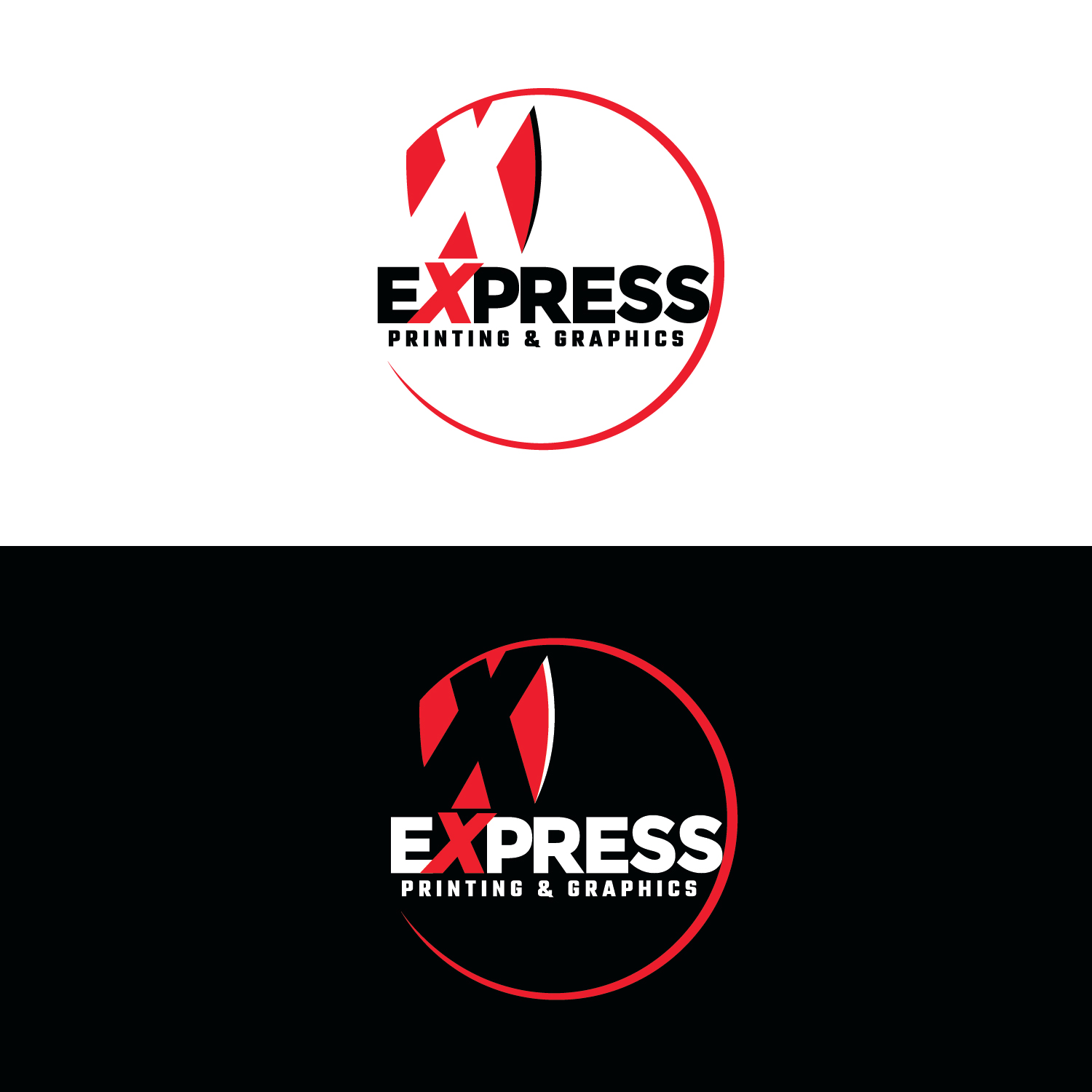 Logo Design by emptyboxgraphics for EXPRESS PRINTING AND GRAPHICS, INC. | Design #27346303