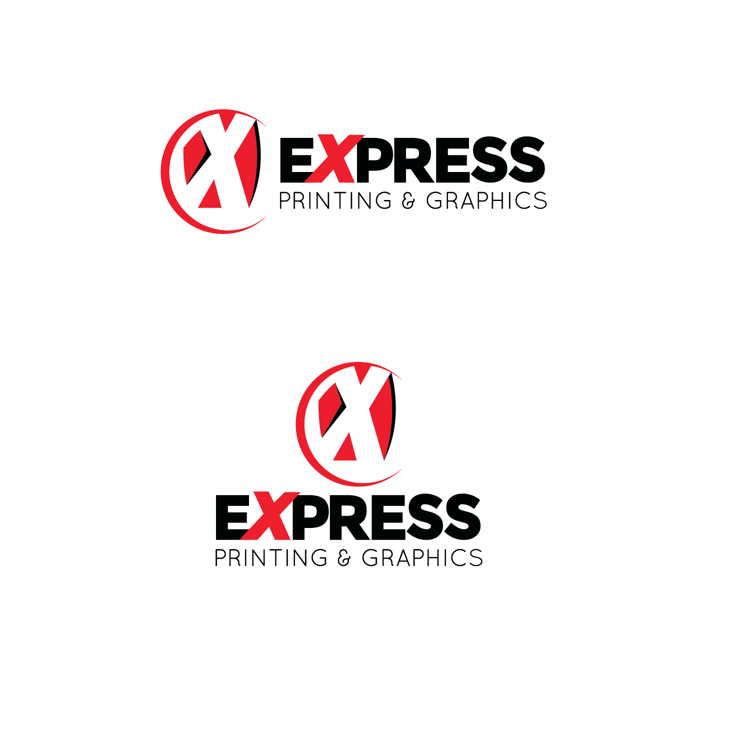 Logo Design by emptyboxgraphics for EXPRESS PRINTING AND GRAPHICS, INC. | Design #27346413