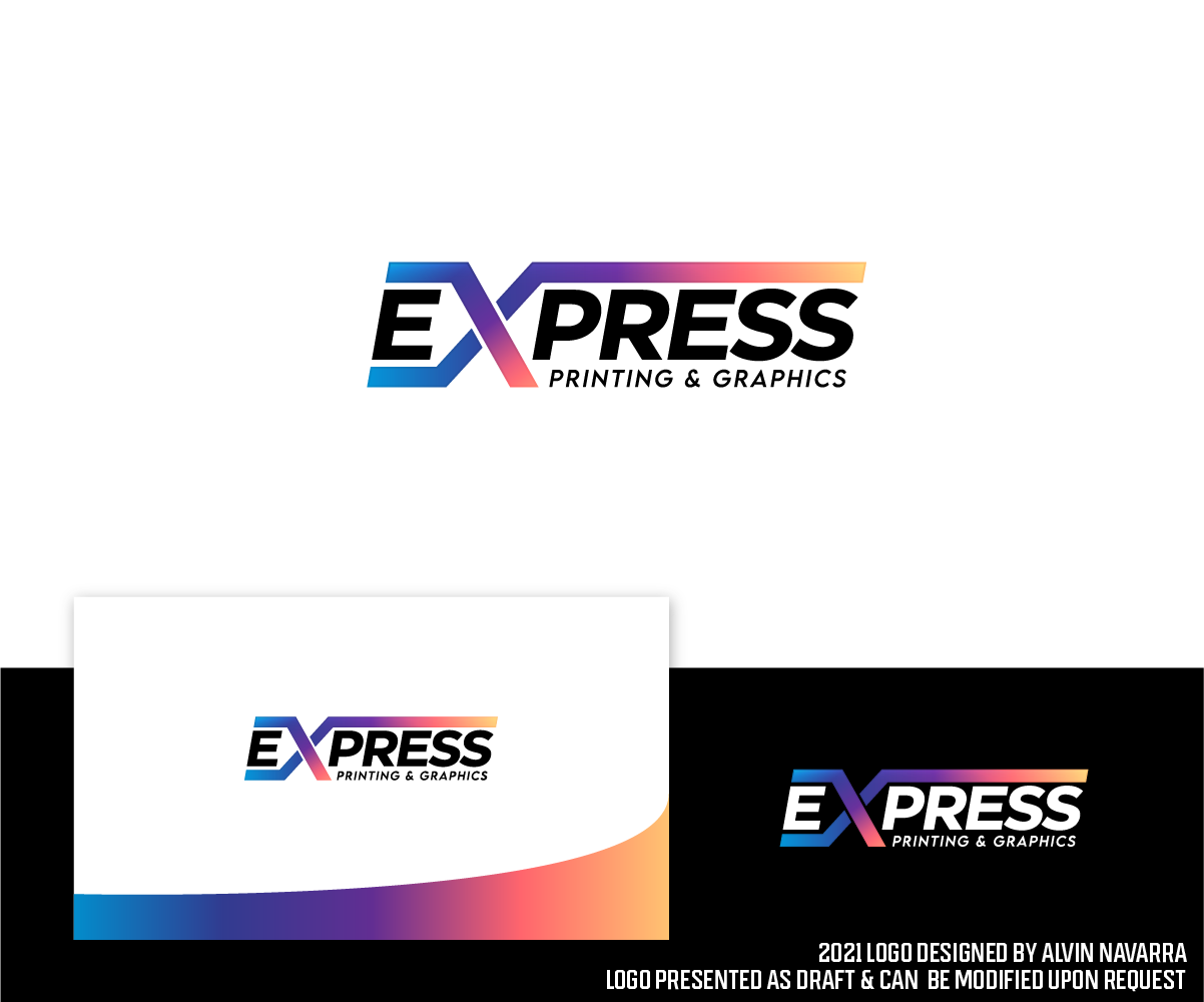 Logo Design by alvinnavarra for EXPRESS PRINTING AND GRAPHICS, INC. | Design #27367967