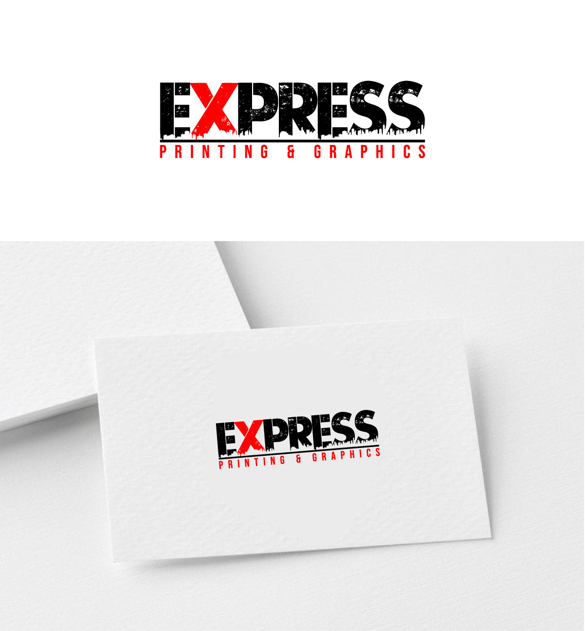 Logo Design by Runner247 for EXPRESS PRINTING AND GRAPHICS, INC. | Design #27352452