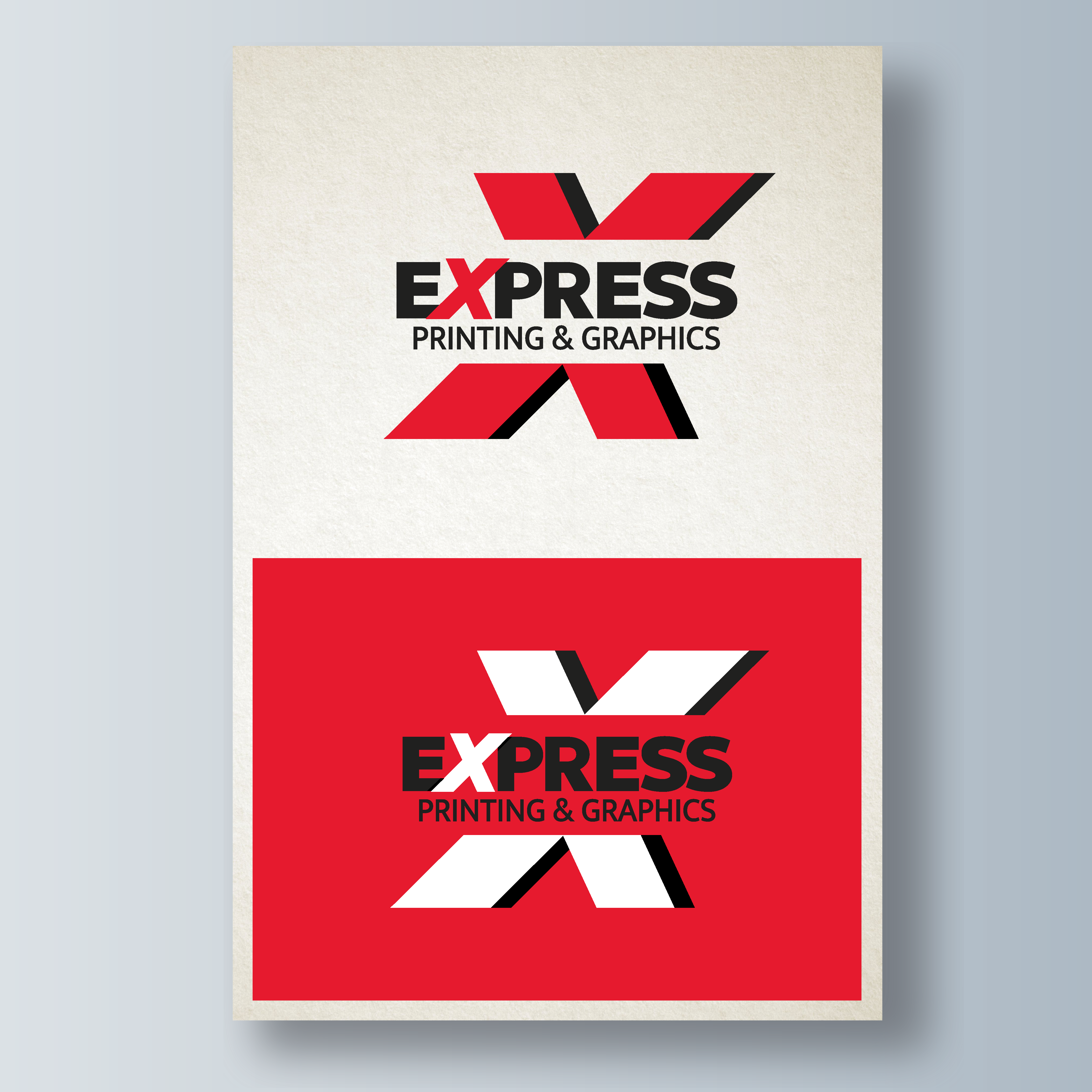 Logo Design by Brewyart Creative for EXPRESS PRINTING AND GRAPHICS, INC. | Design #27382354