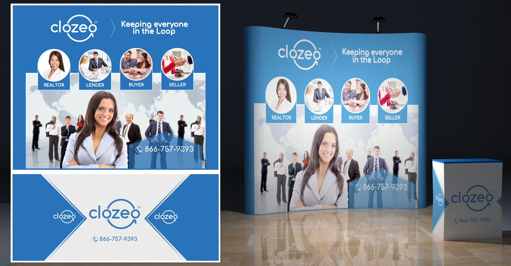 Trade Show Booth Design by Bins for this project | Design #27356021