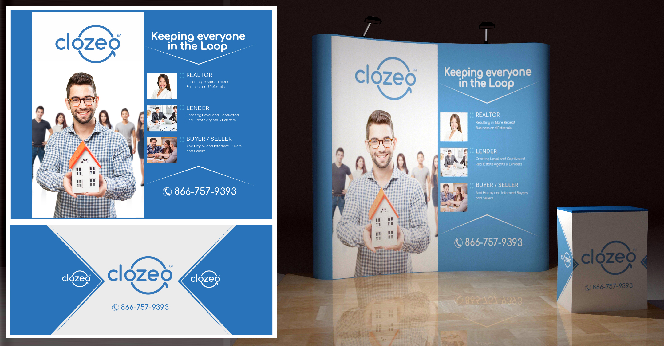 Trade Show Booth Design by Bins for this project | Design #27356022