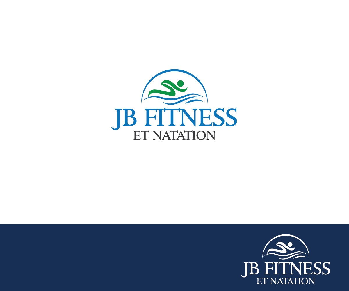 Logo Design by joliau for JB Fitness and Swimming | Design #3073775