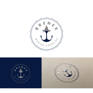 Logo Design by Fezy Design Studio for Brenek Marine Agencies | Design #27358153