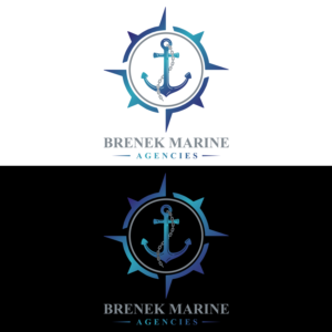Logo Design by RK CREATIVE for Brenek Marine Agencies | Design: #27365666