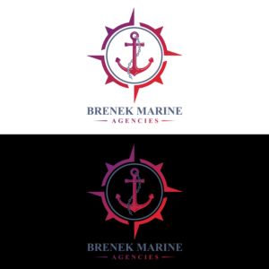 Logo Design by RK CREATIVE for Brenek Marine Agencies | Design: #27365905