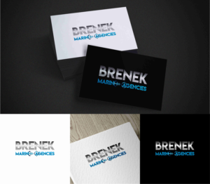 Logo Design by Septian Yossi for Brenek Marine Agencies | Design: #27347516