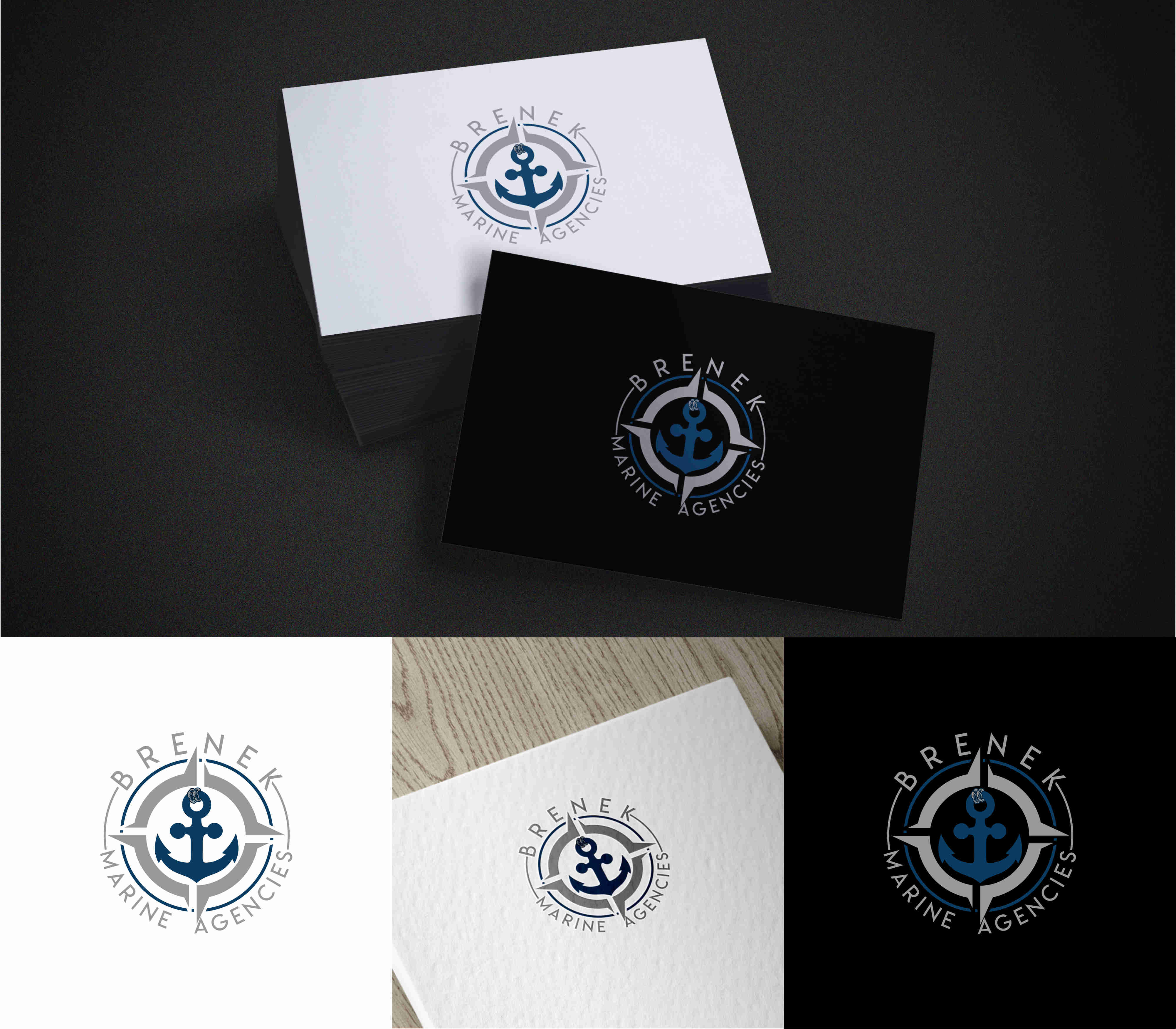 Logo-Design von Septian Yossi für Brenek Marine Agencies | Design #27347520