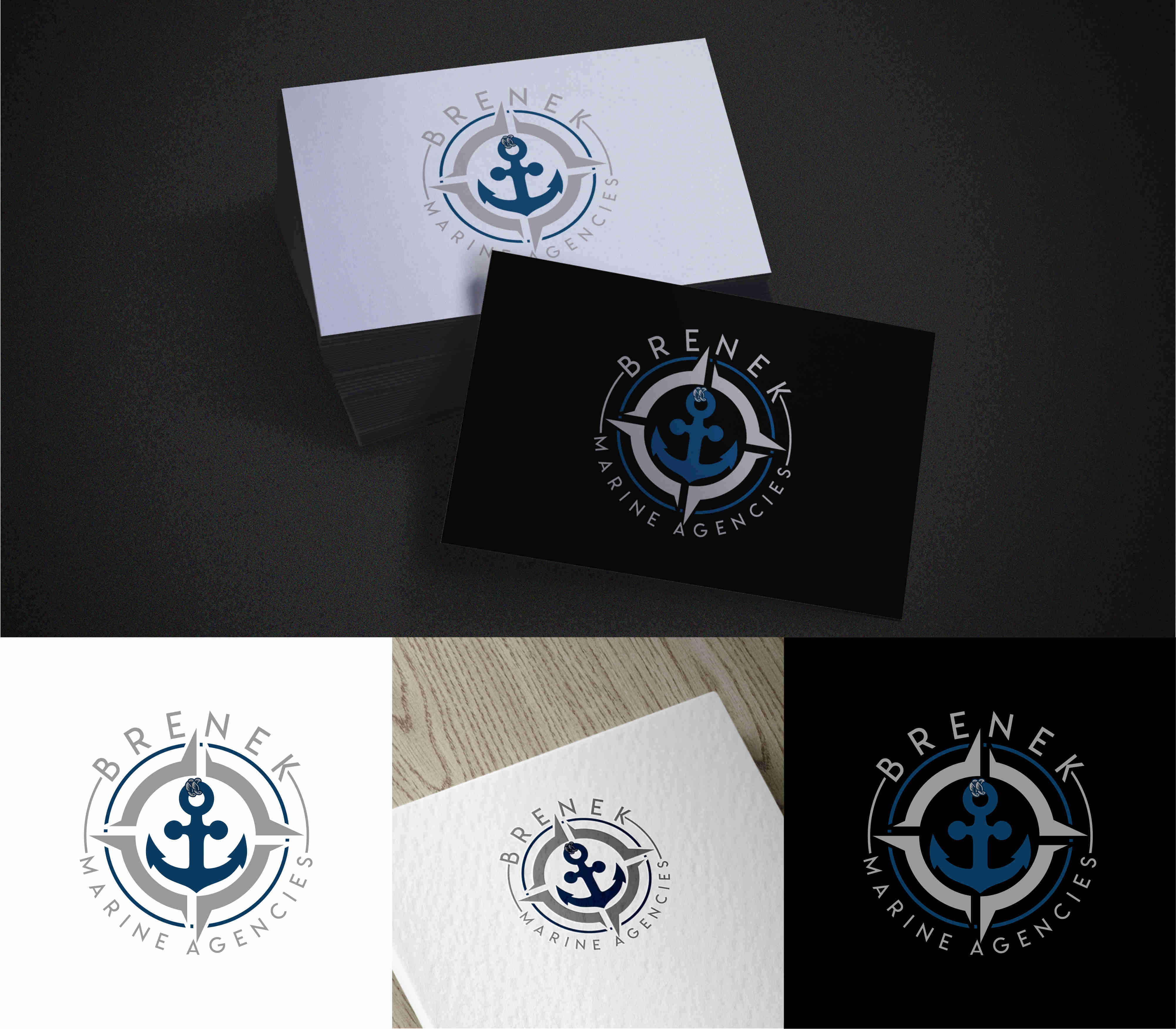 Logo-Design von Septian Yossi für Brenek Marine Agencies | Design #27347743