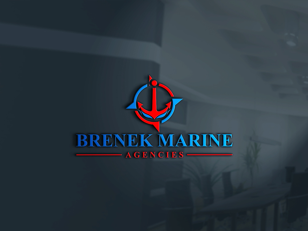 Logo Design by MH@Designer for Brenek Marine Agencies | Design #27347719