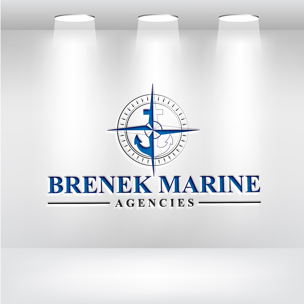 Logo Design by MH@Designer for Brenek Marine Agencies | Design #27353078