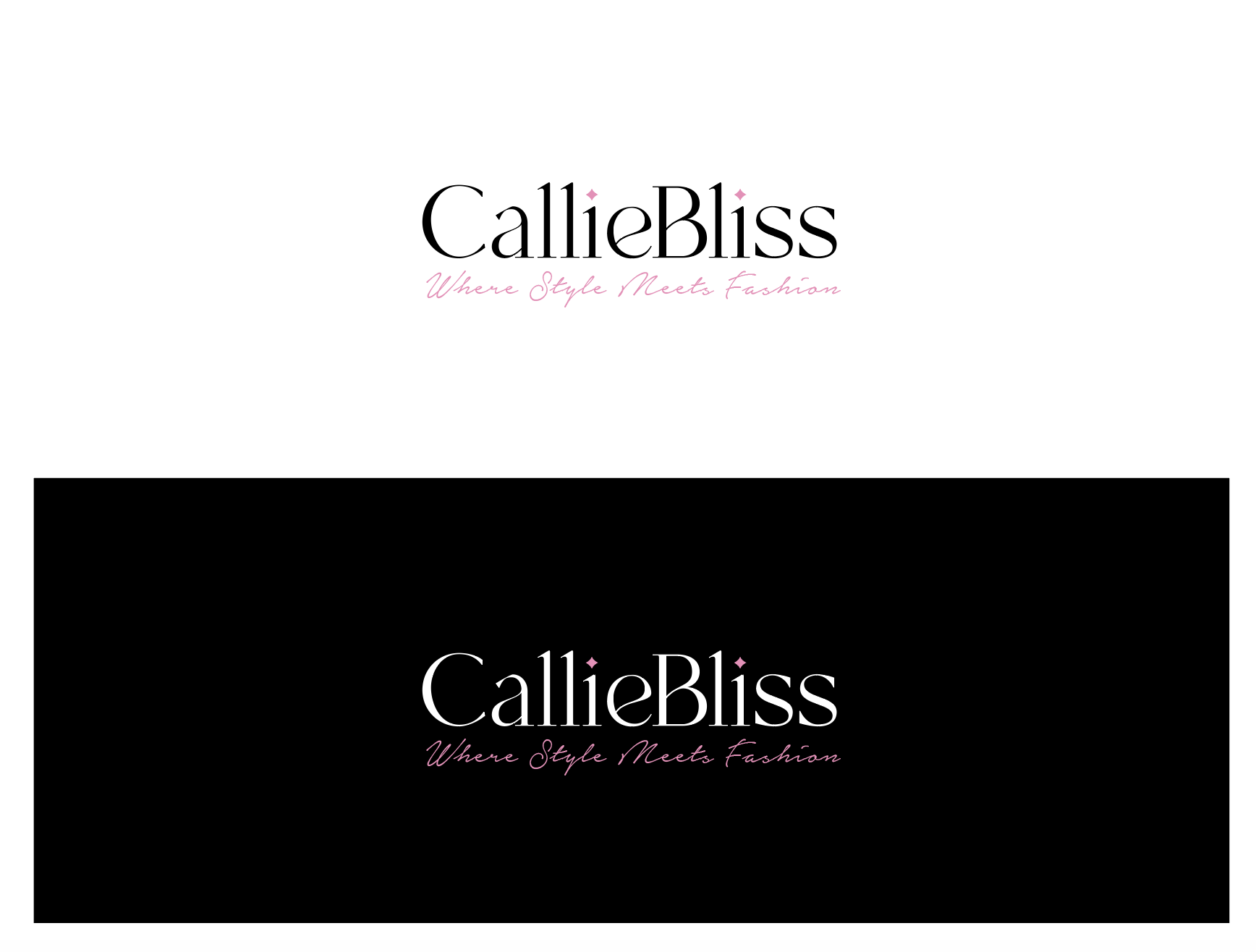 Logo Design by wonderland for Callie Bliss  | Design #27350439